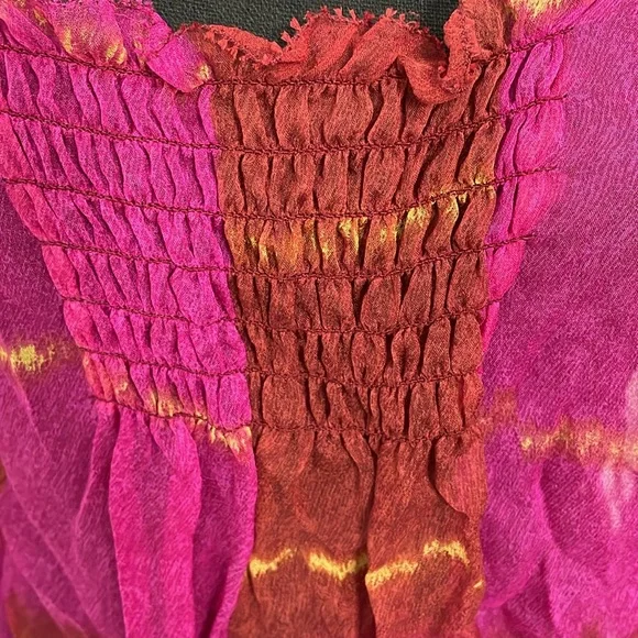 Diane von Furstenberg silk top size 10 - Picture 3 of 7